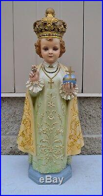 Featured image of post Vintage Infant Of Prague Statue The infant of prague has been a part of christian piety since the 1300 s