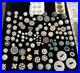 1-5-LBS-VINTAGE-Rhinestone-Buttons-Multi-Color-MIXED-VARIETY-Lot-CRAFT-Antique-01-xybf