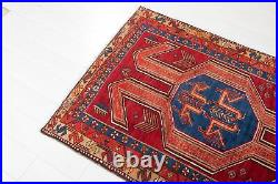 10' 8 x 3' 10 Excellent Hand-Knotted Collectible Antique Wide Tribal Runner Ru