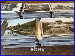 1000+ Antique Postcard Lot Only Non-USA Foreign Pre-1940's RPPC Views Collection