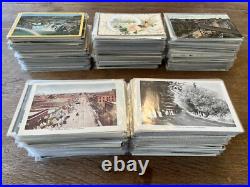 1000+ Antique USA Only Postcard Lot c1900 c1960s Views Holiday RPPC Collection