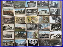 1000+ Antique USA Only Postcard Lot c1900 c1960s Views Holiday RPPC Collection