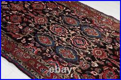 11' 10 x 4' 9 Excellent Hand-Knotted Vintage Collectible Trible Rug