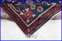 12' 4 x 5' 4 Excellent Hand-Knotted Collectible Antique Tribal Rug