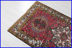 12' 8 x 3' 2 Excellent Hand-Knotted Antique Collectible Tribal Runner Rug
