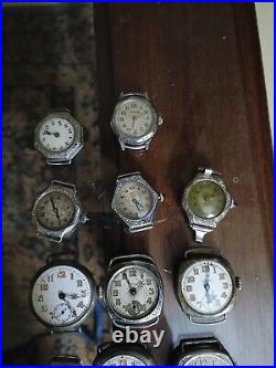 15 Vintage Trench Watch Collection WW1