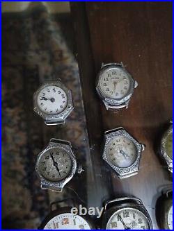 15 Vintage Trench Watch Collection WW1