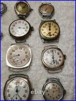 15 Vintage Trench Watch Collection WW1