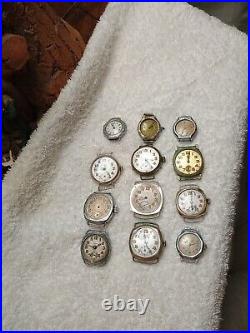 15 Vintage Trench Watch Collection WW1