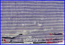 1800's STUNNING Antique Crazy Velvet Quilt Lots of Embroidery & Appliqué