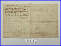 1811 antique SCHOOL ACCOUNT botetourt co va GEORGE JOHN BEALE washing laundry