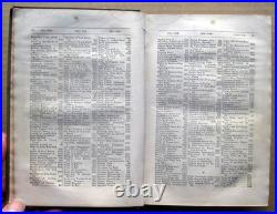 1858 ANTIQUE COOKBOOK Vintage Cookery HOME House FARM Healing RECIPES Etiquette