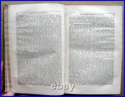 1858 ANTIQUE COOKBOOK Vintage Cookery HOME House FARM Healing RECIPES Etiquette