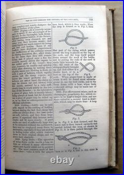 1858 ANTIQUE COOKBOOK Vintage Cookery HOME House FARM Healing RECIPES Etiquette