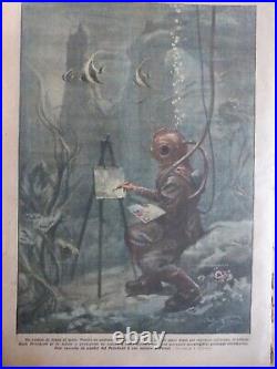 1860 1920 Diver 23 Newspapers Antique