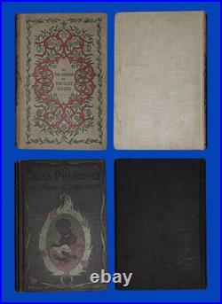 1873 And 1883 Two Antique Storybook Novels Excellent Collectible Condition