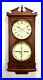 1874-Antique-Ithaca-No-2-Regualator-Hanging-Bank-Perpetual-Calendar-Wall-Clock-01-qq