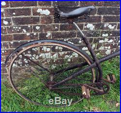 1888 SHARRATT & LISLE CROSS FRAME SAFETY BIKE Original Vintage Antique Bicycle X