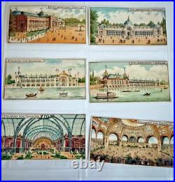 1890s 12 Antique Stollwerck Schokolade Advertising Trade Cards World's Fair