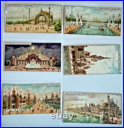 1890s 12 Antique Stollwerck Schokolade Advertising Trade Cards World's Fair