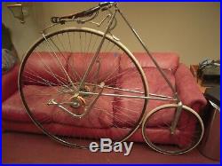 1891 1892 48 Star High Wheel Safety Bicycle Antique Veteran