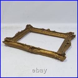 1891 old wooden frame in original condition, 13.8 x 10.4 in inside