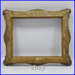 1891 old wooden frame in original condition, 13.8 x 10.4 in inside