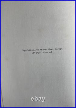 1897 A MODERN CORSAIR RICHARD HENRY SAVAGE Antique Collectable Rare Book