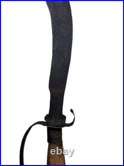 18C Antique Original South Curve Indian Kattti Dagger Period Collectible