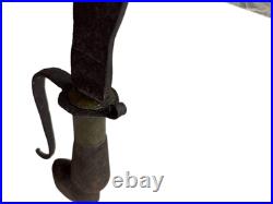 18C Antique Original South Curve Indian Kattti Dagger Period Collectible Display