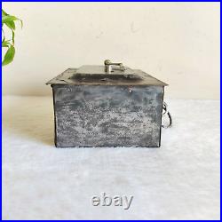 1920s Vintage Tresaury Iron Box Japan Making Sound Box Decorative Collectibles