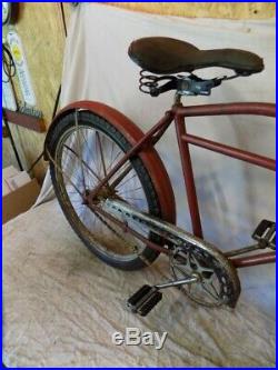 1930s ELGIN PREWAR BALLOON TIRE BICYCLE VINTAGE ANTIQUE B10E SCHWINN 1933-1935