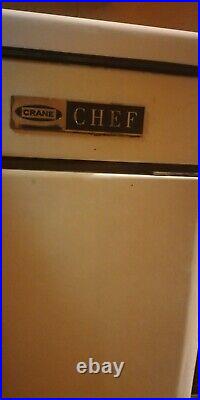 1950s Vintage CRANE Chef Kitchenette LK Series 3-IN-1 Stove/Sink/Fridge