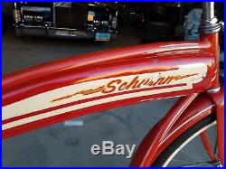 1952 Schwinn Spitfire DX Bicycle Deluxe Antique Rare Vintage Original Paint