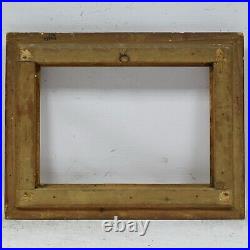 19th cent old wooden painting frame original state dimensions 15.7 x 11 in