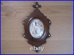 19thC Antique Jesus Christ angel dome made of meerschaum sculpture