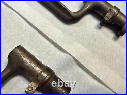 (2) SET Antique Army Military Rifle Edged Weapon Socket Bayonets Unmarked