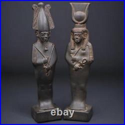 2 of Ancient Egyptian Antiques Osiris & Hathor Pharaonic Egyptian Rare BC