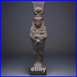 2 of Ancient Egyptian Antiques Osiris & Hathor Pharaonic Egyptian Rare BC