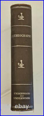 20 Card Boxed Set, Yellowstone, Yosemite, Roosevelt. Color Underwood Stereoview