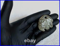 300 BC Ancient Roman Carved Engraved Gemstone Pendant Medallion Amulet Elephant