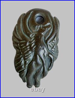 300 BC Ancient Roman Carved Engraved Gemstone Pendant Medallion Amulet Pegasus