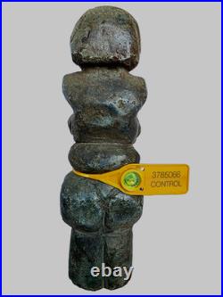 3000 BC Ancient Neolithic, Prehistoric Carved Stone Statue Mother Goddess Idol