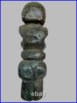 3000 BC Ancient Neolithic, Prehistoric Carved Stone Statue Mother Goddess Idol