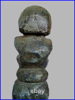 3000 BC Ancient Neolithic, Prehistoric Carved Stone Statue Mother Goddess Idol