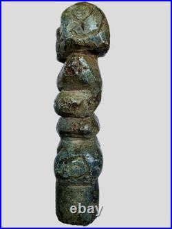 3000 BC Ancient Neolithic, Prehistoric Carved Stone Statue Mother Goddess Idol