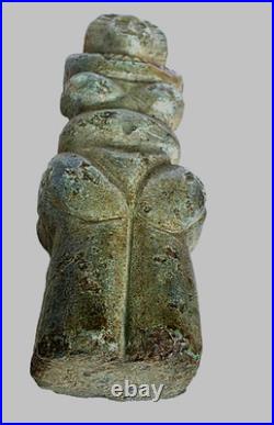3000 BC Ancient Neolithic, Prehistoric Carved Stone Statue Mother Goddess Idol