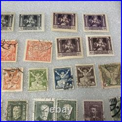 50+ USED/HR Antique Czechoslovakia Stamps, 1850-1940. Highly Collectable DEAL