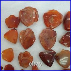 578 grams lot pieces antique ancient african agate beads pendants