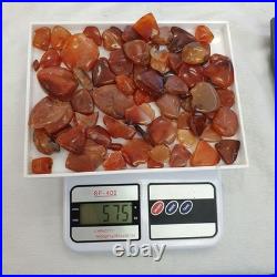 578 grams lot pieces antique ancient african agate beads pendants